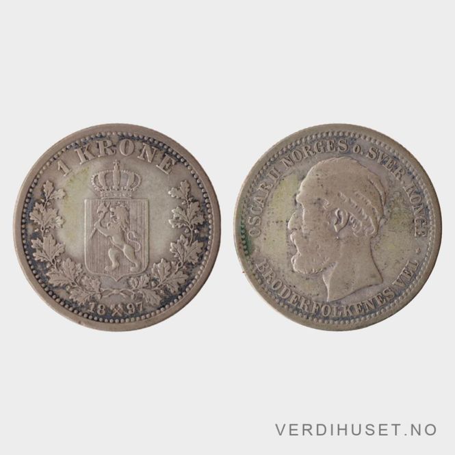Hovedbilde 1 Kr 1897 Kv 1