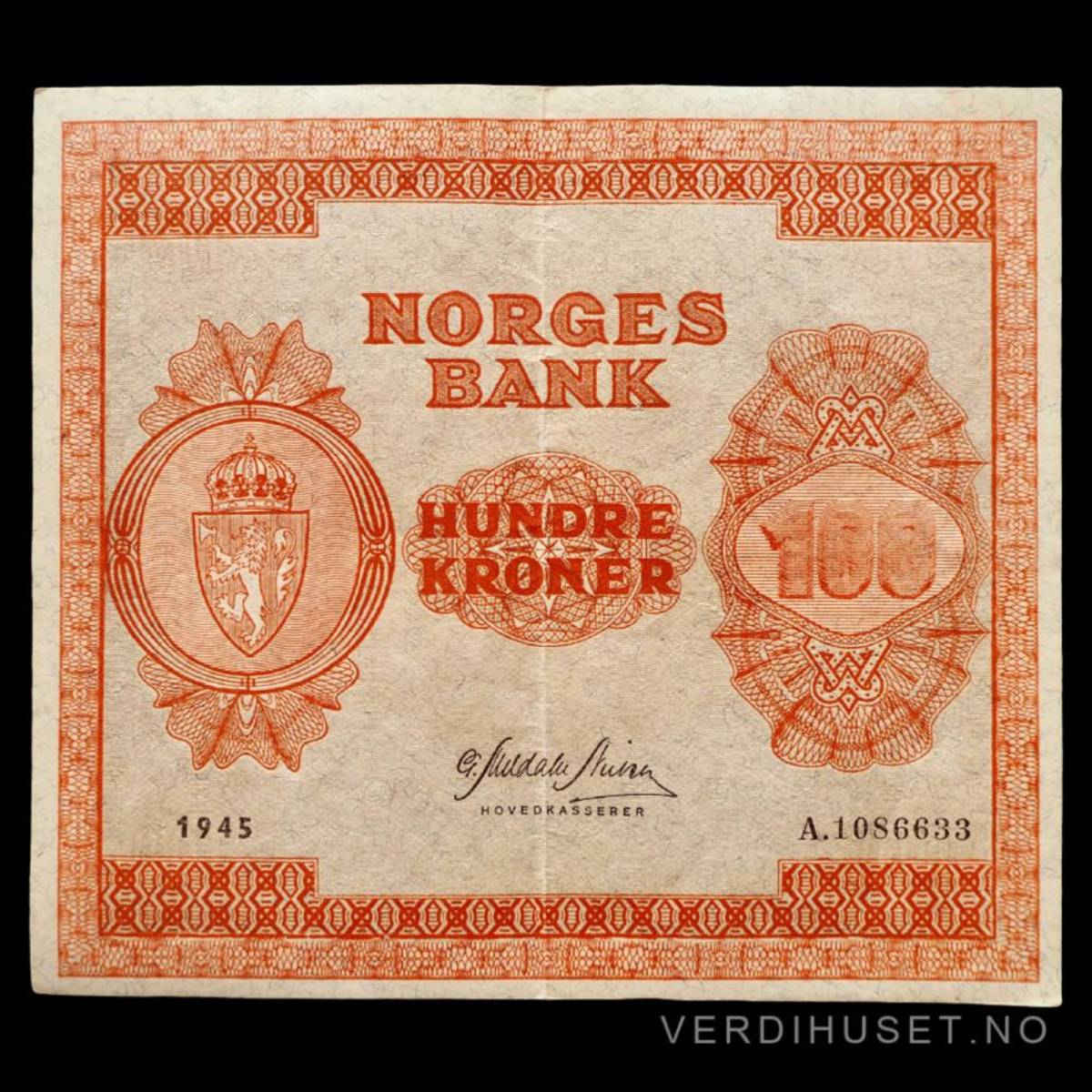 100 Kr 1945 A Kv 1+ (A1086633)