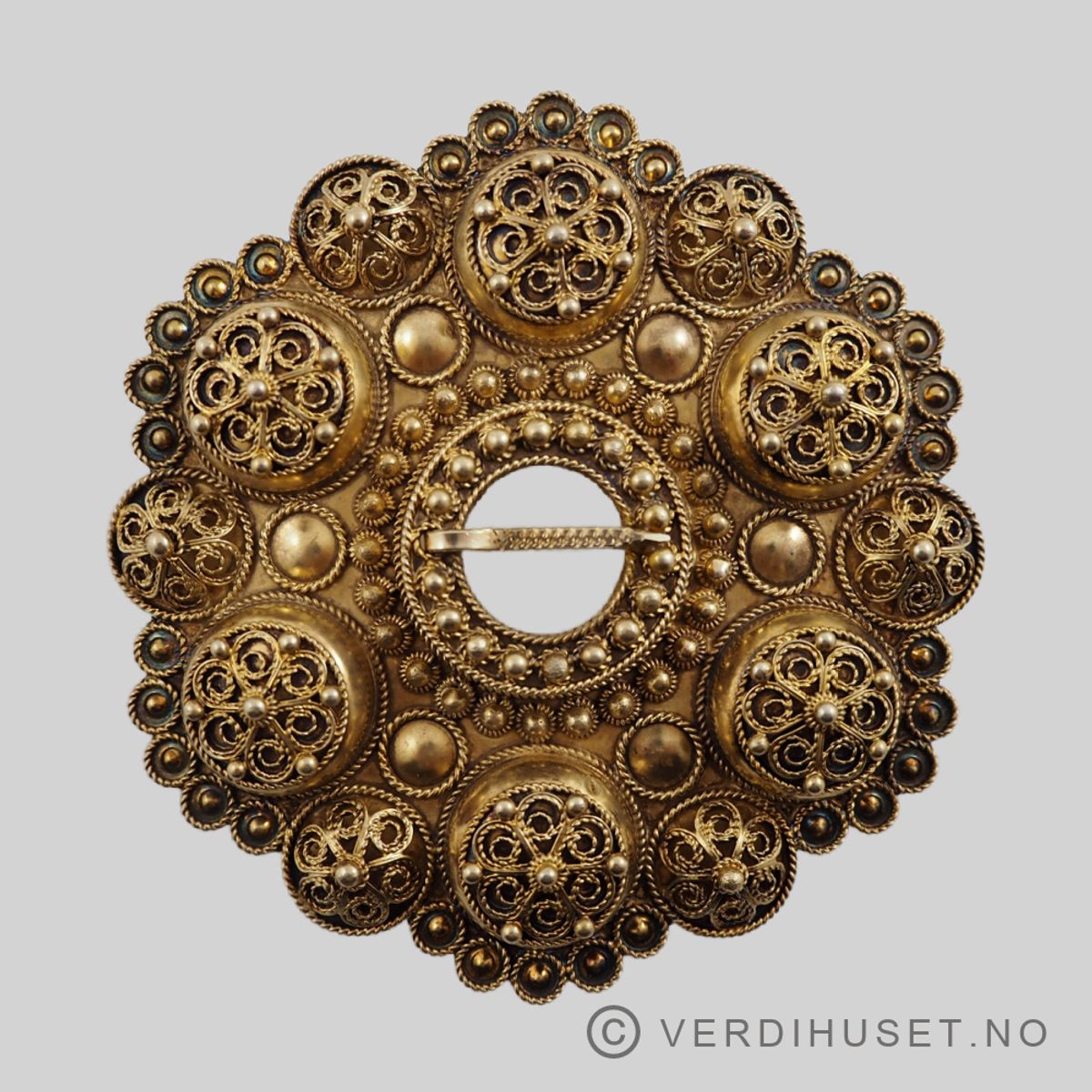 Bolesølje, forgylt sølv