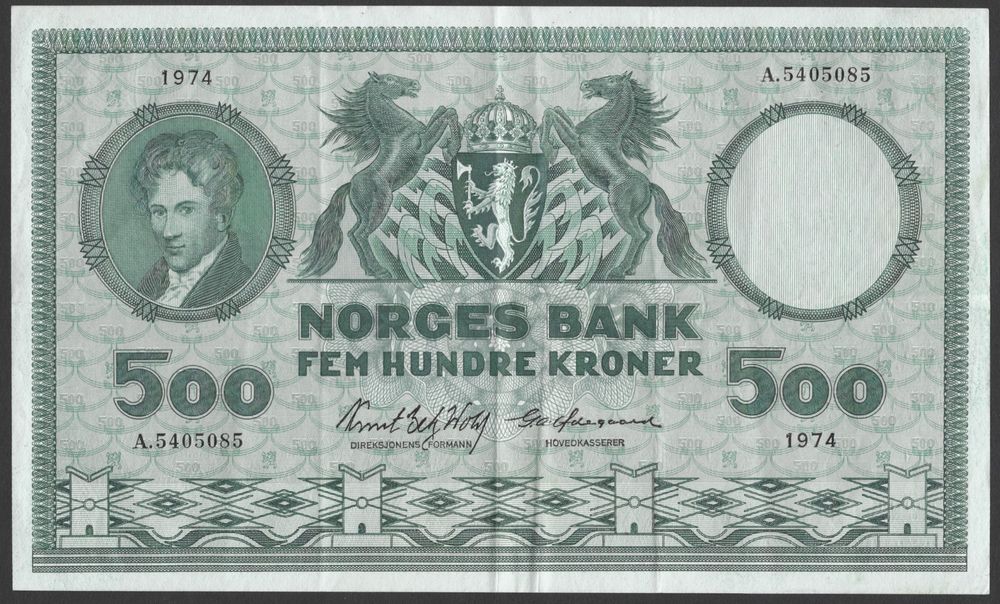 500 Kr 1974 A Kv g 1 (A.5405085)