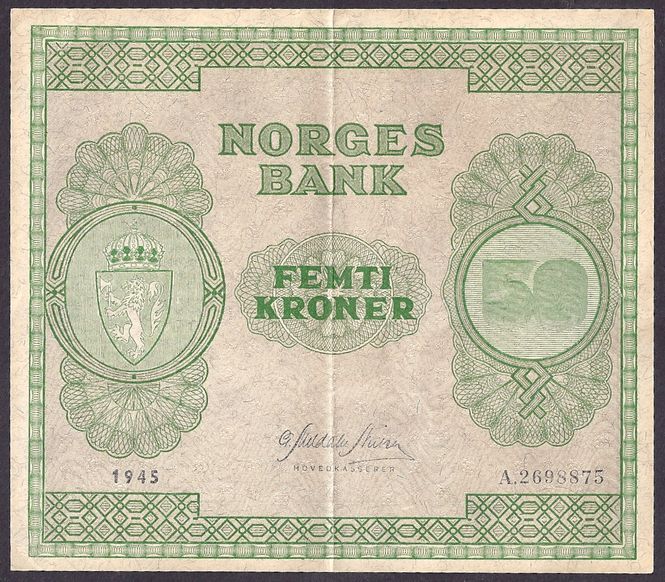 Hovedbilde 50 kr 1945 A kv g 01 (A2698875)