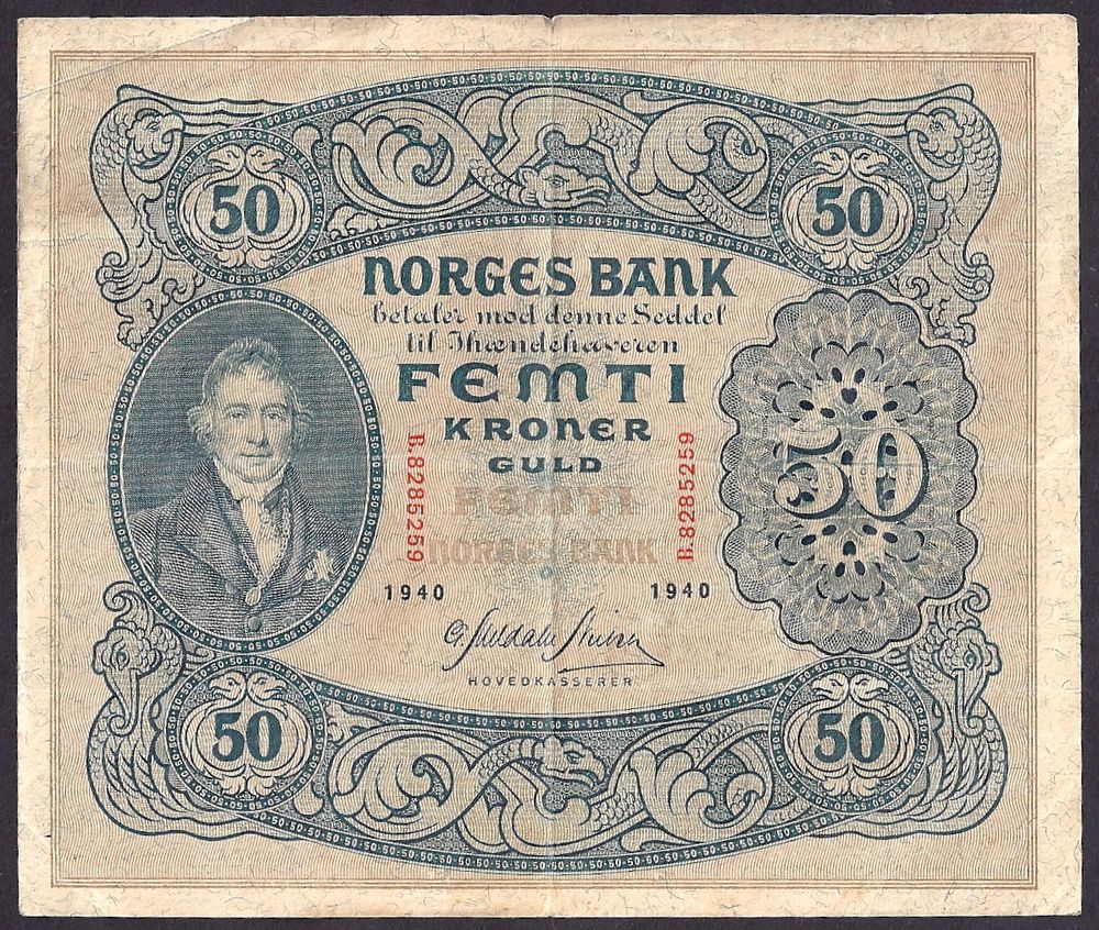 50 kr 1940 B kv 1 (B.8285259)