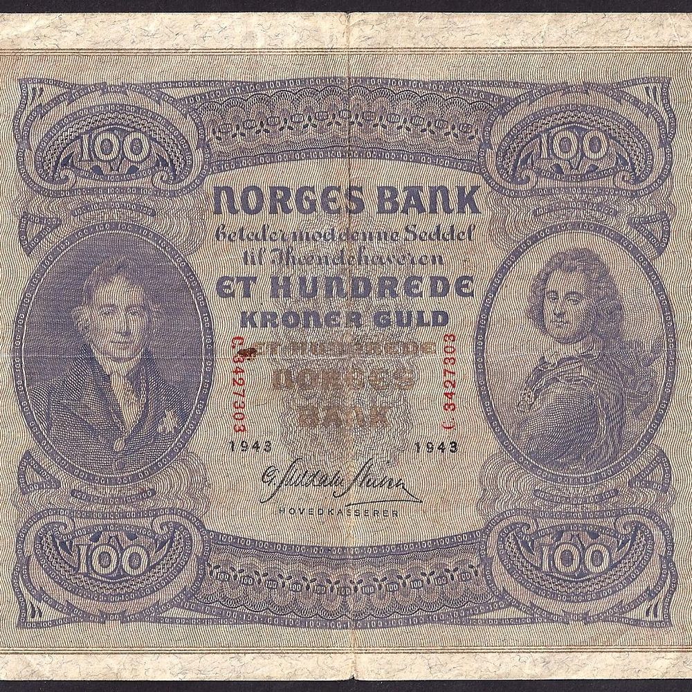 100 kr 1943 C kv 1 (C.3427303)