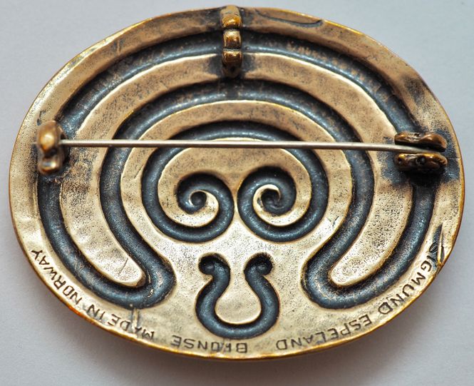 Hovedbilde Anheng/Brosje i bronse - Sigmund Espeland