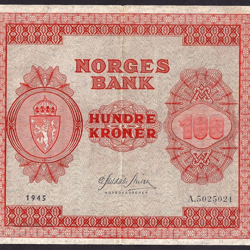 100 kr 1945 A Kv g 1+ (A.5025021)