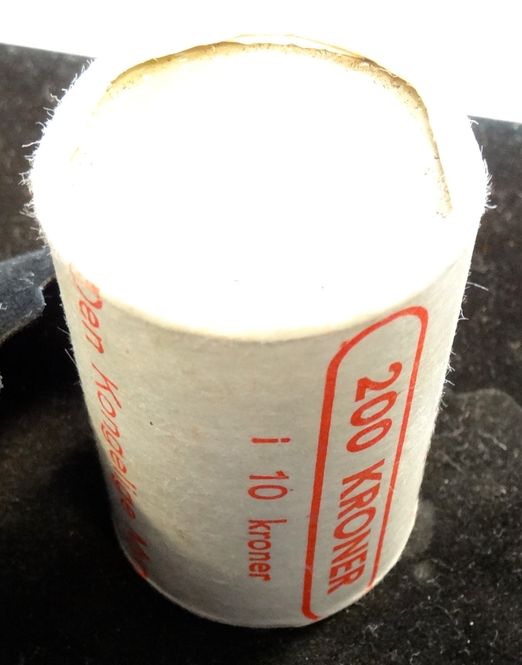 Hovedbilde 10 Kroner 1964 (20 stk) i orginal rull fra Norges ...