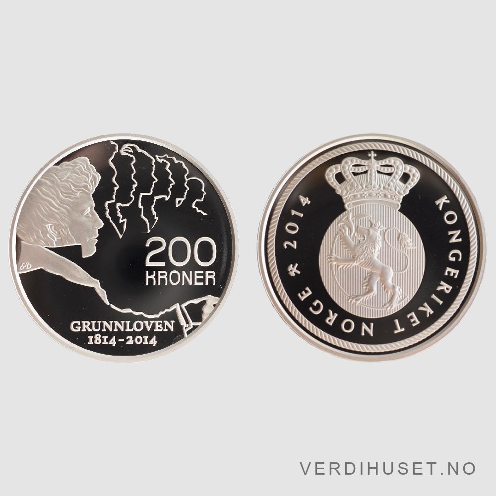 200 Kr 2014 - Grunnlovens 200 - årsjubileum