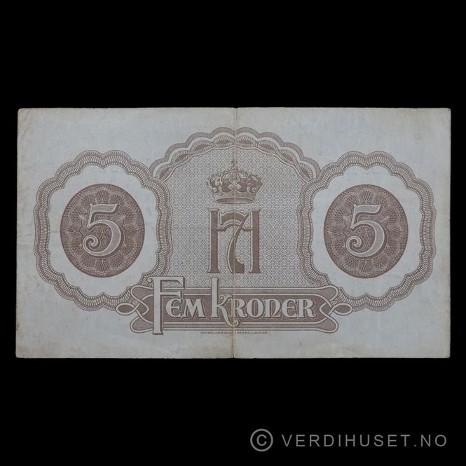 Hovedbilde 5 Kr 1944 Y Kv g1 (Y.199756)