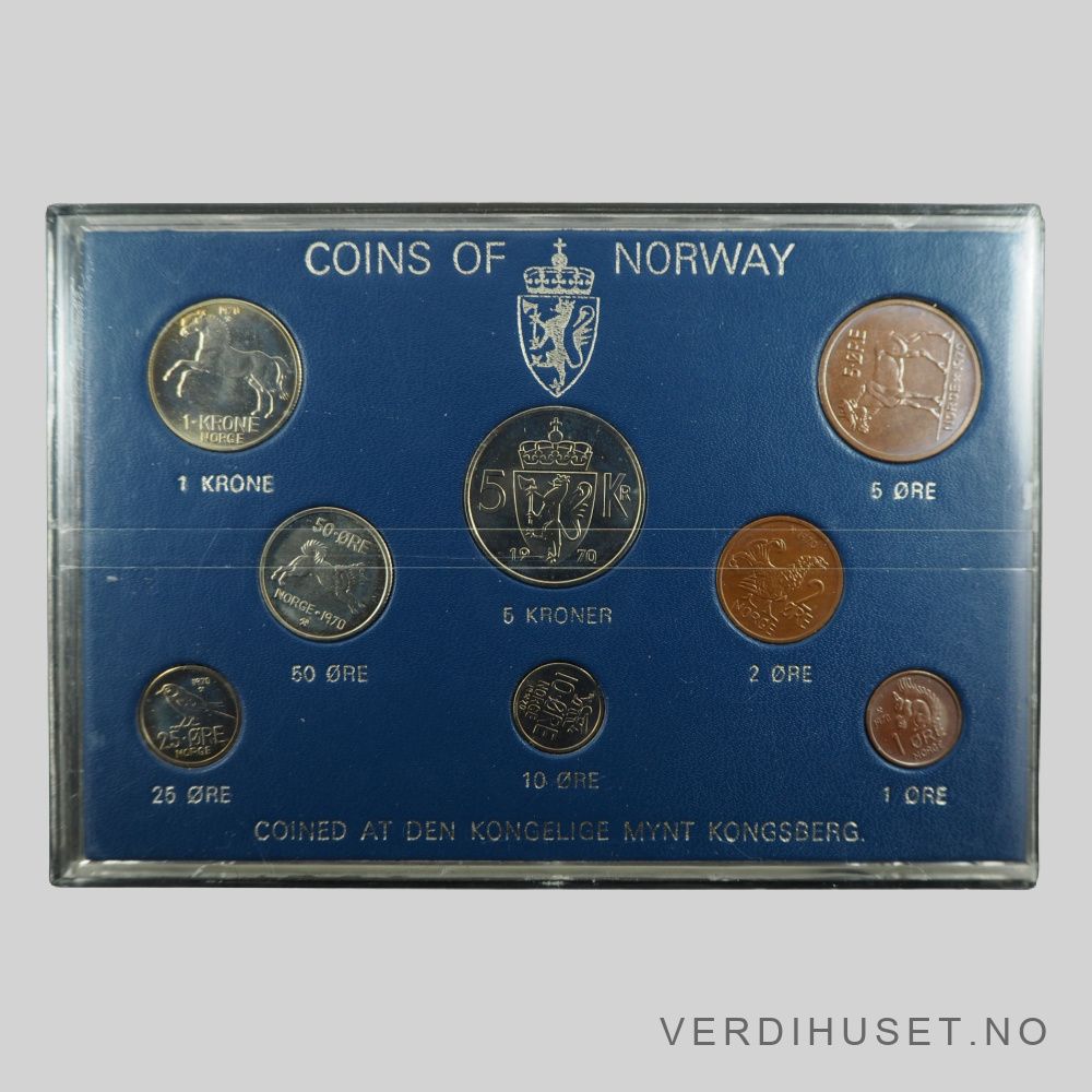 1970 - Årssett klassisk hardplast