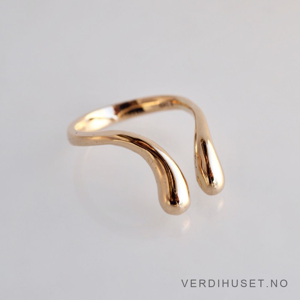 Ring i 14 K gull 