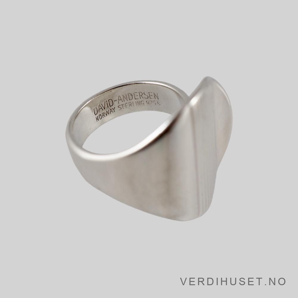 Ring i sølv - David-Andersen