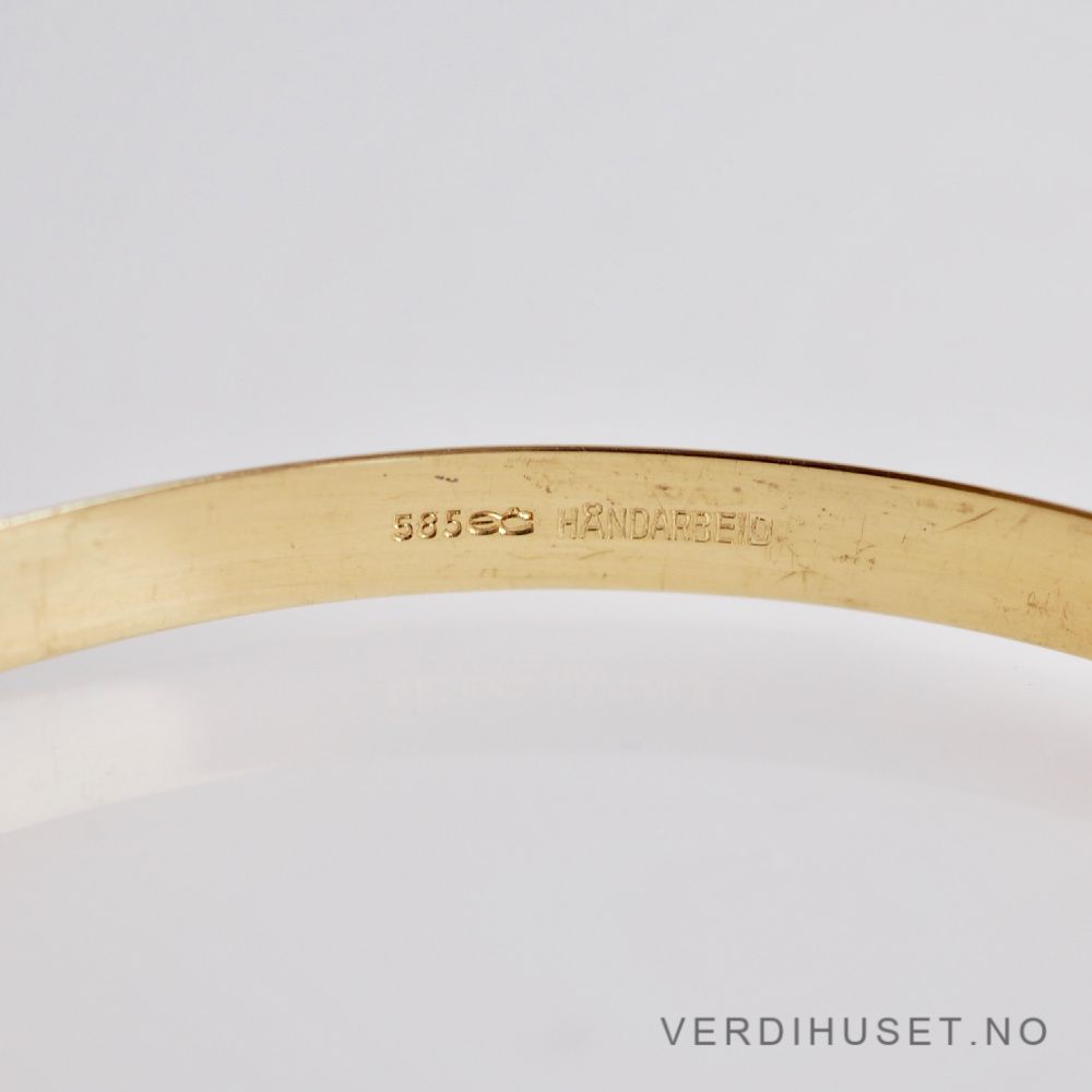 Armring i 14 K gull