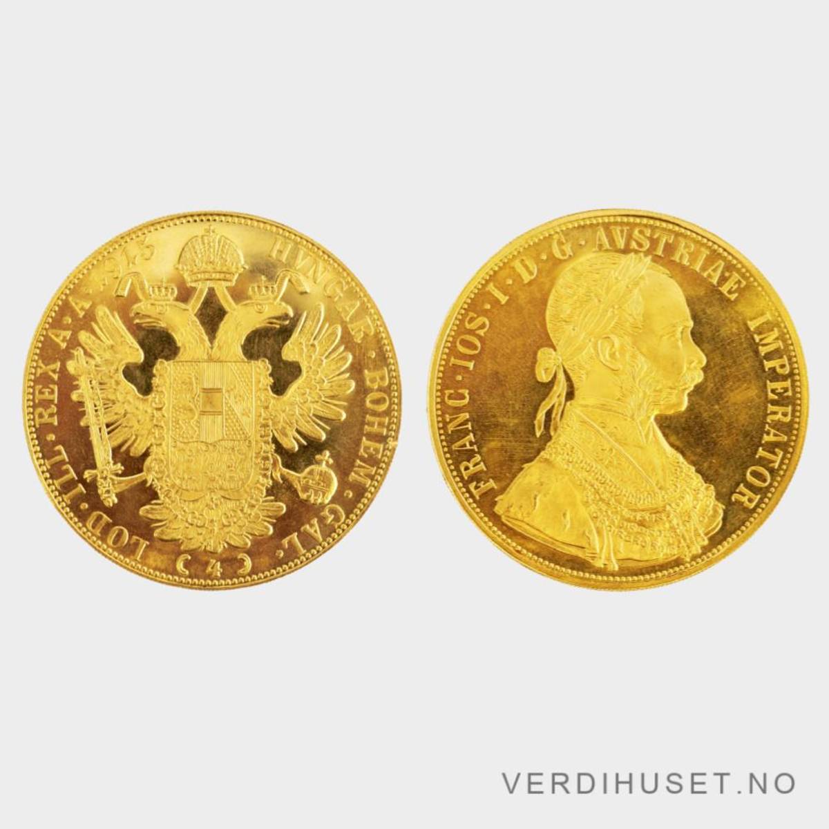 4 Ducat gull - Østerrike (Restrike)