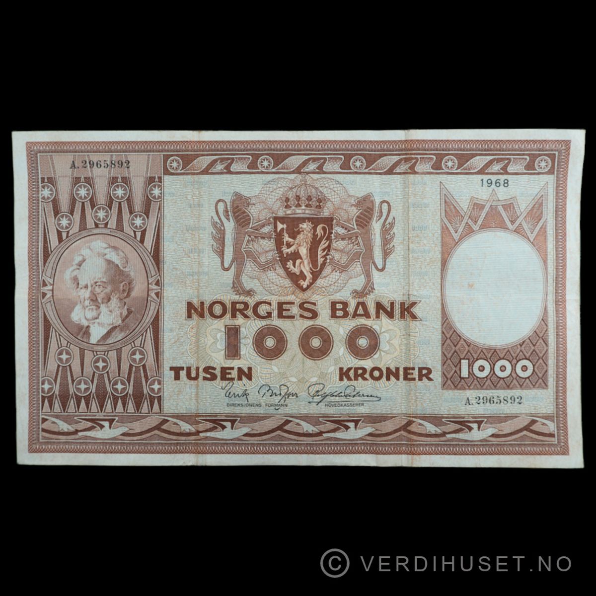 1000 Kr 1968 A Kv 1 (A.2965892)