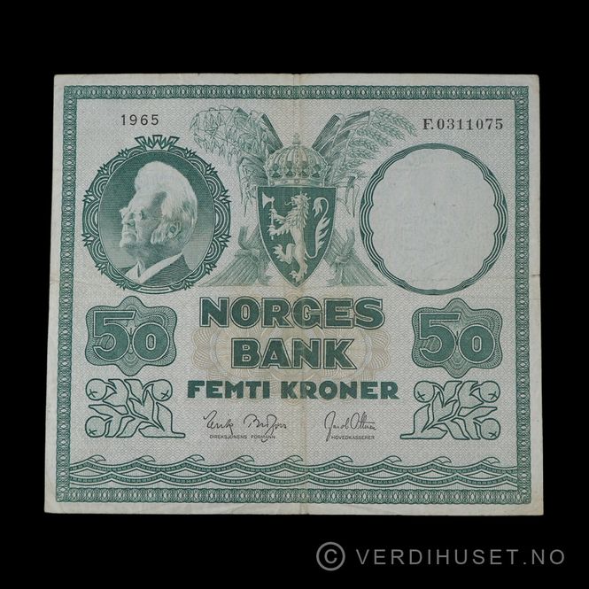 Hovedbilde 50 Kr 1965 F Kv 1 (F.0311075)