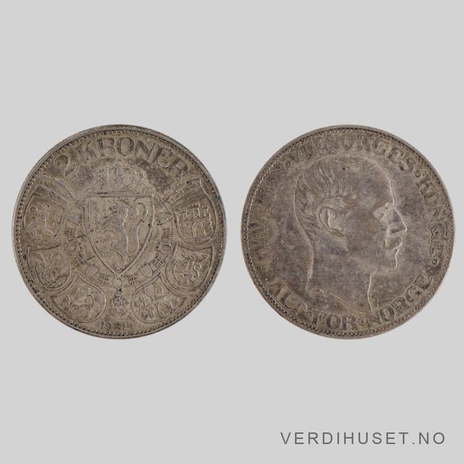 Hovedbilde 2 Kr 1914 Kv 1+
