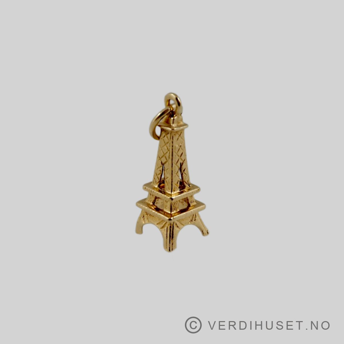 Charm i 18 K gull - Eiffeltårnet