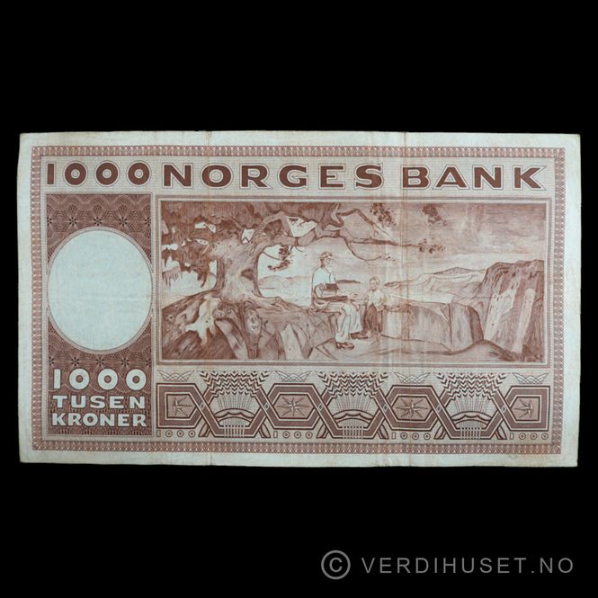 Hovedbilde 1000 Kr 1962 A Kv 1-  (A.1865334)
