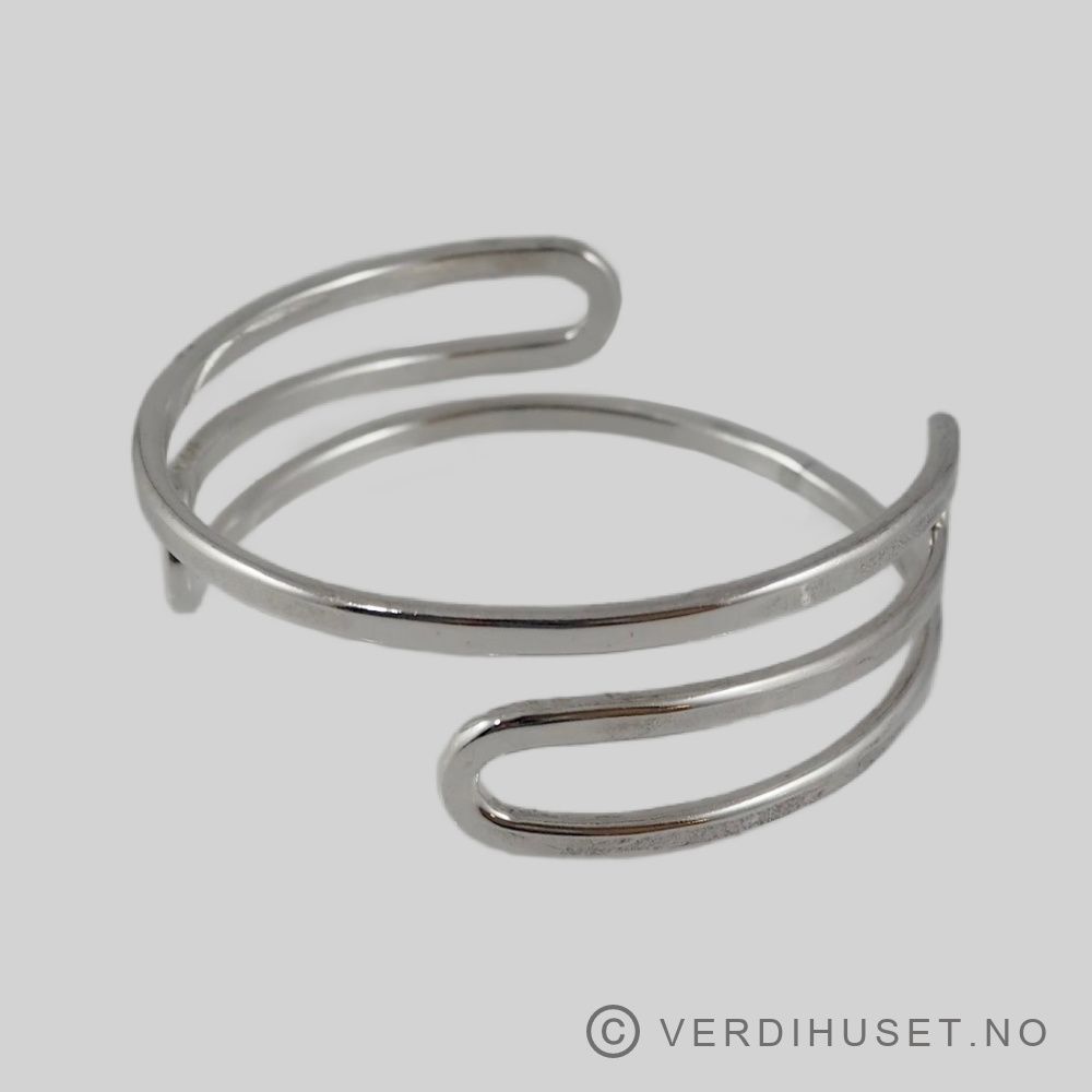 Armring i sølv - 