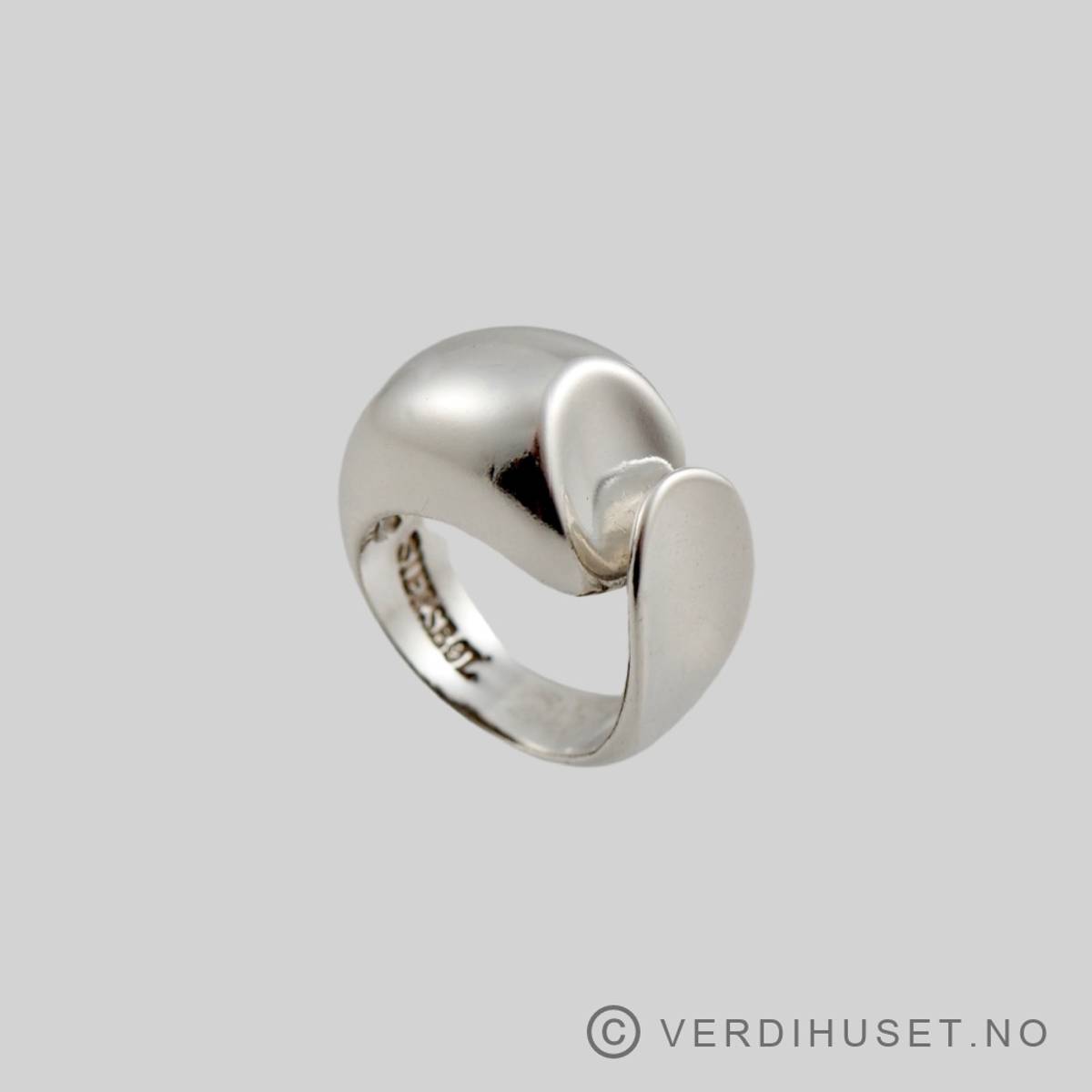 Ring i sølv - Siersbøl, DK