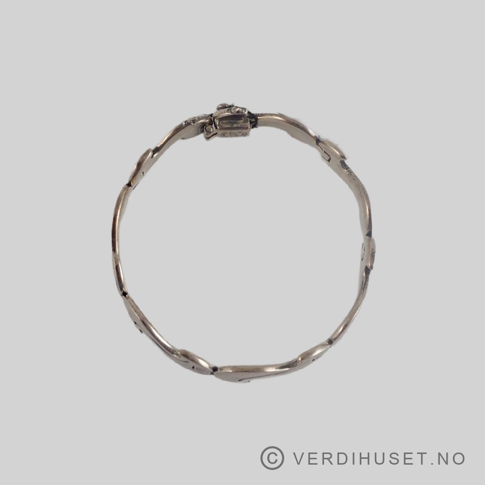 Armbånd i sølv 