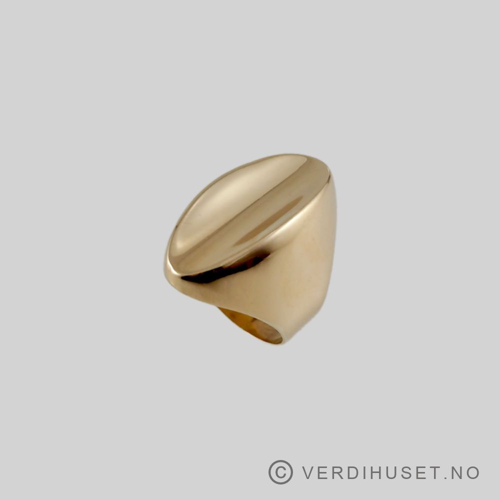 Ring i 14 K gull