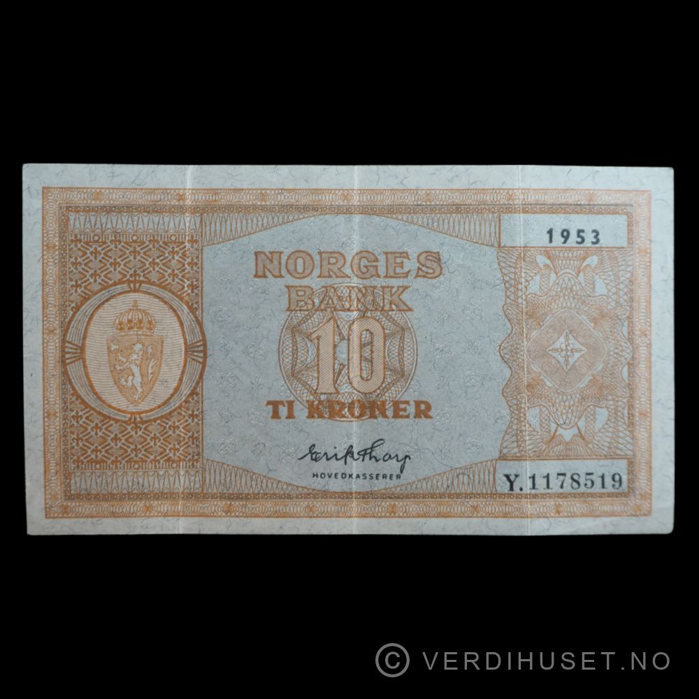 10 kr 1953 Y Kv 1 (Y.1178519)