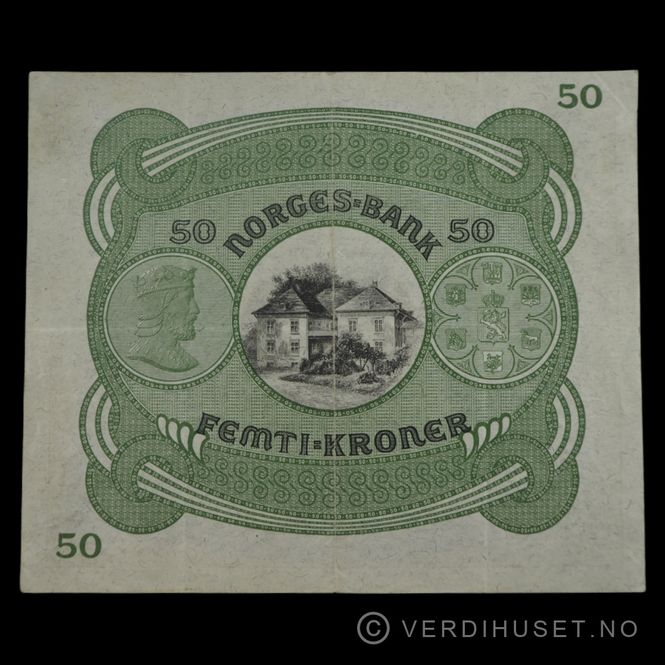 Hovedbilde 50 kr 1944 D Kv s1+ (D.0085039)