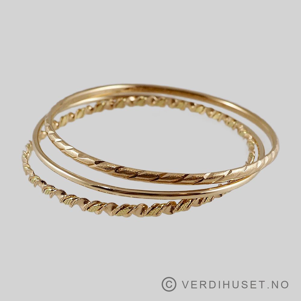 Armring i 18 K gull
