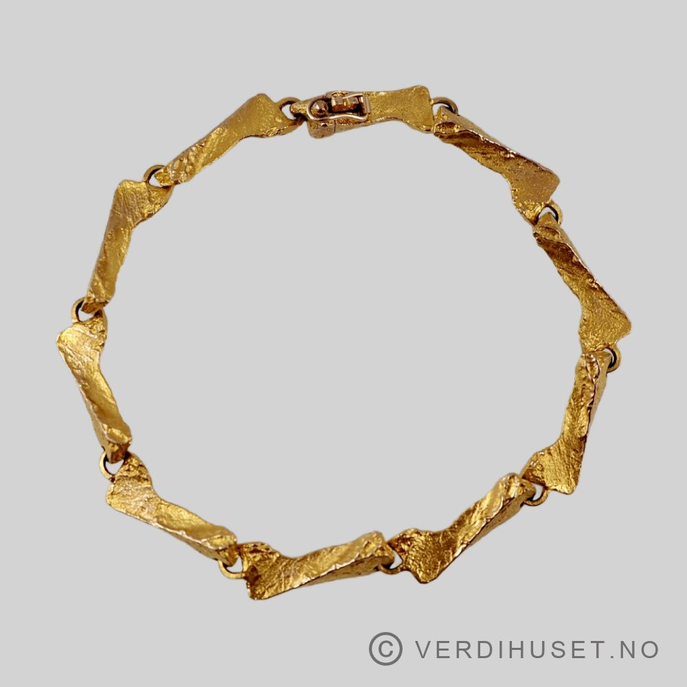 Armbånd i 14 K gull 