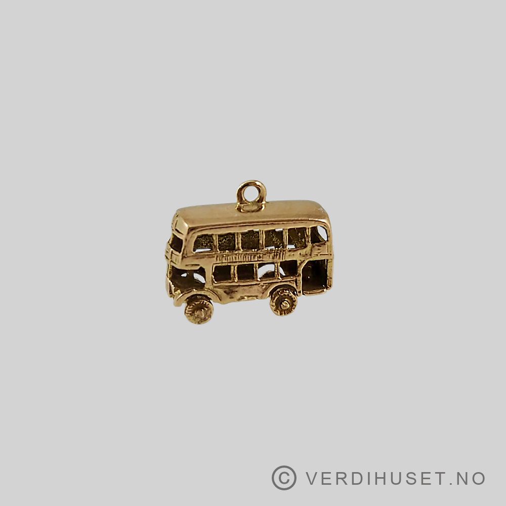 Charm i 9 K gull - Buss