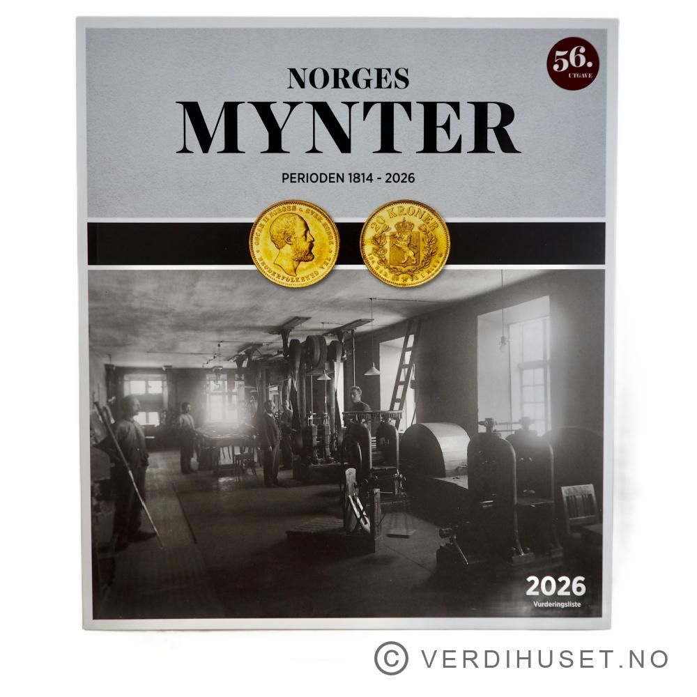 Norges mynter - Perioden 1814 - 2026