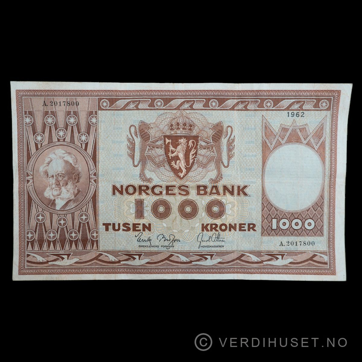 1000 Kr 1962 A Kv s1  (A.2017800)