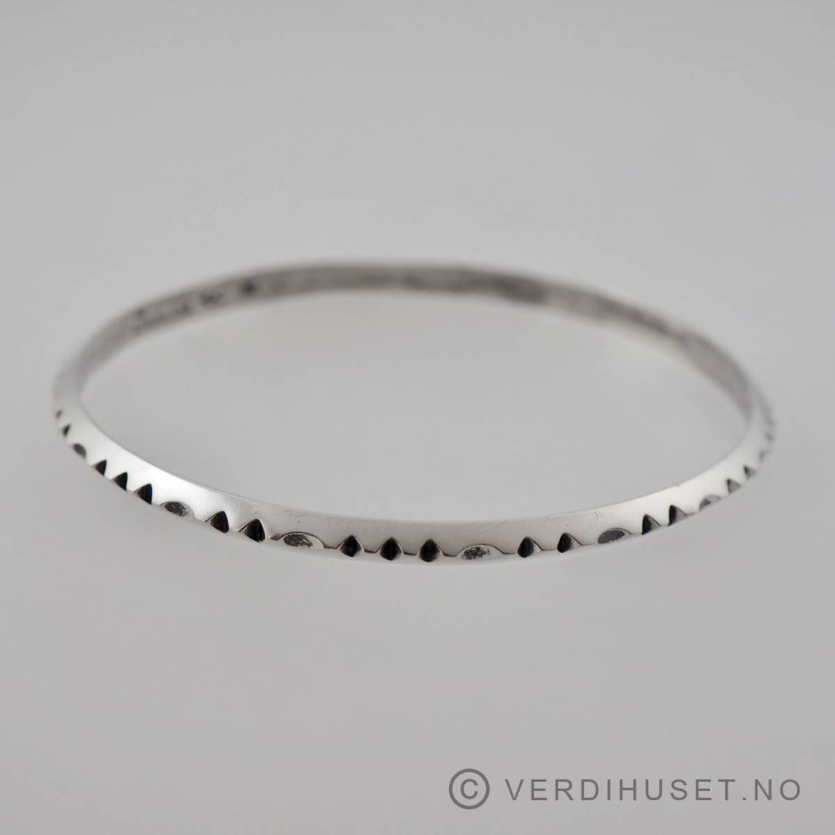 Armring i sølv - Plus/Norway Designs