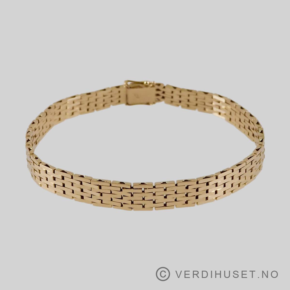 Armbånd i 14 K gull