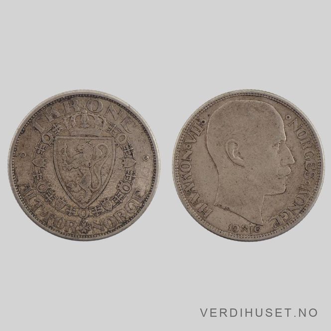Hovedbilde 1 Kr 1916 Kv 1