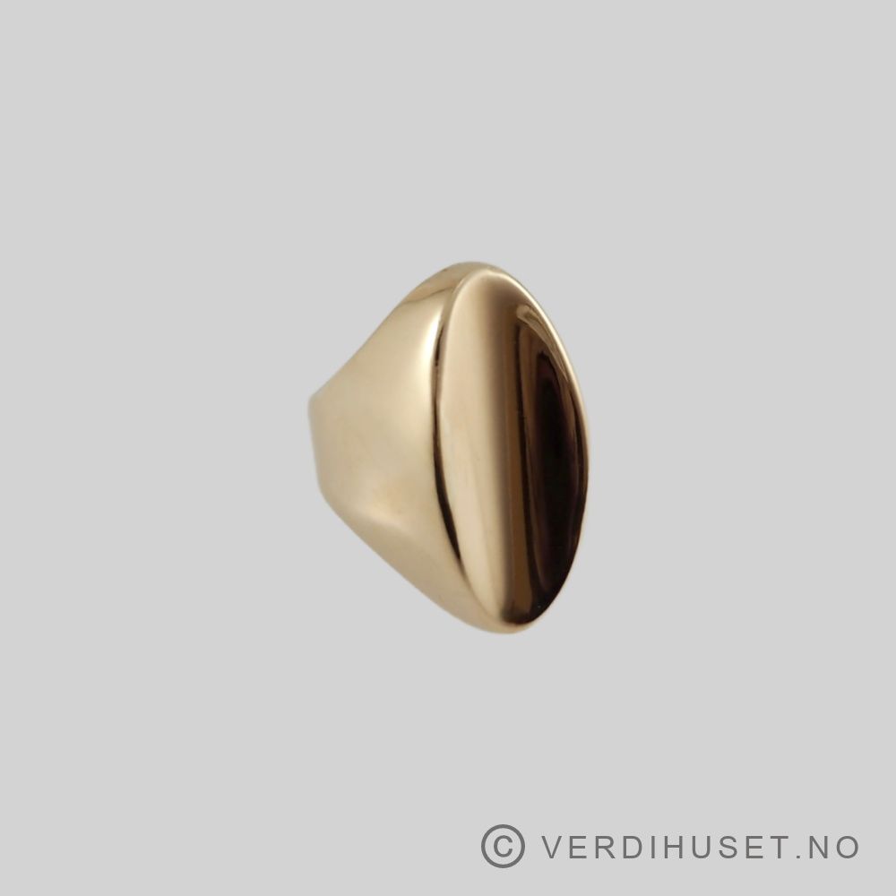 Ring i 14 K gull