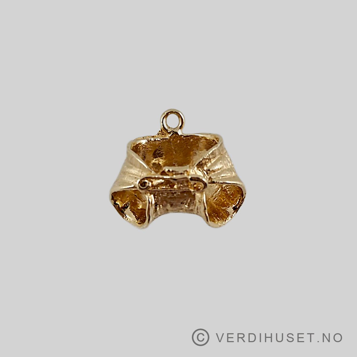 Charm i 14 K gull - Tøybleie