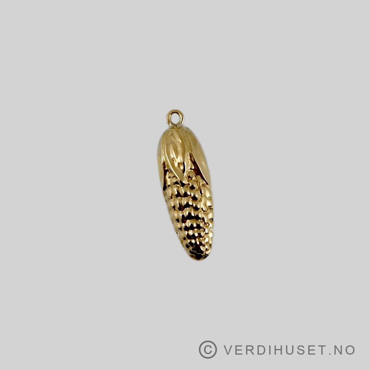 Charm i 18 K gull - Maiskolbe