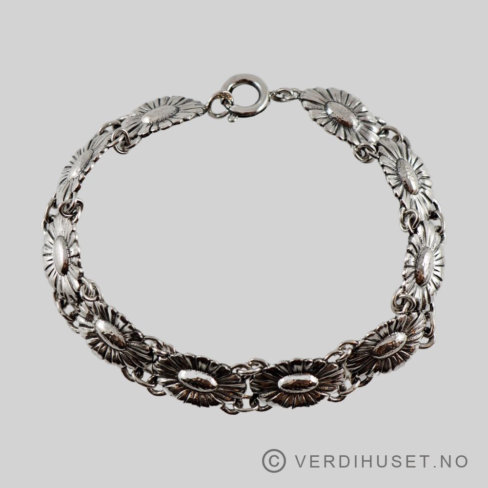 Armbånd i sølv