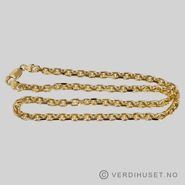 Hovedbilde Halssmykke i 14 K gull - Anker