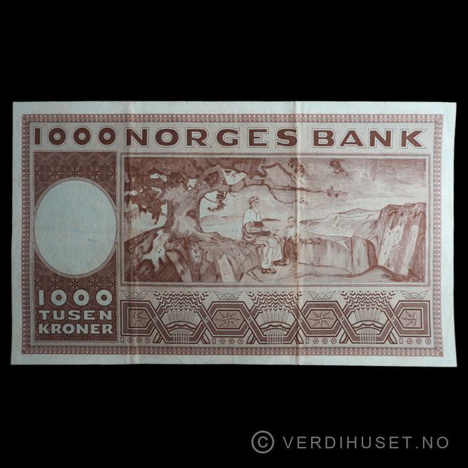 Hovedbilde 1000 Kr 1970 A Kv s1+ (A.3565399)