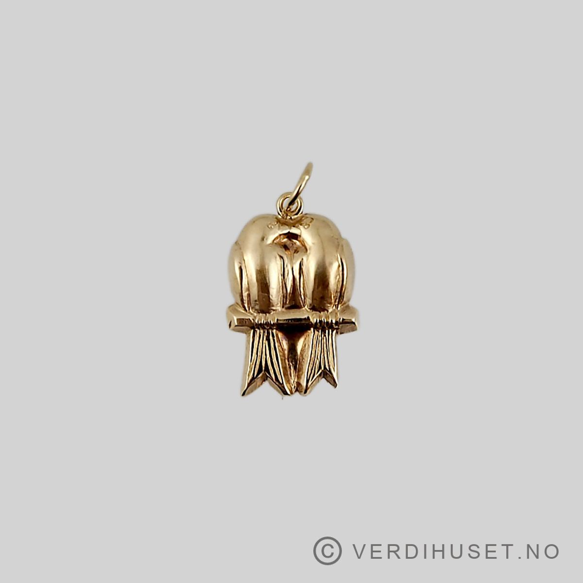 Charm i 18 K gull - Turtelduer